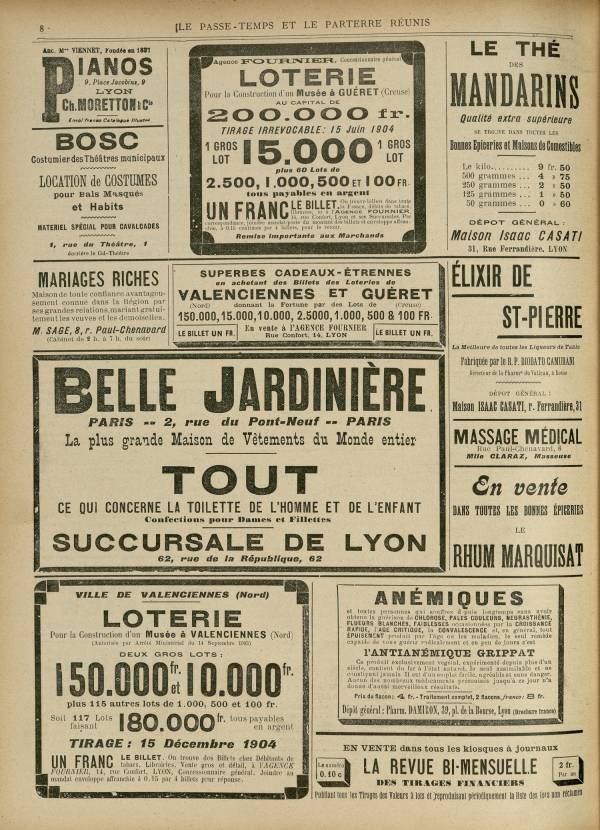 
						Affichage en mode lecture de la page
					