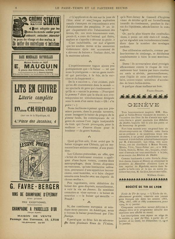 
						Affichage en mode lecture de la page
					