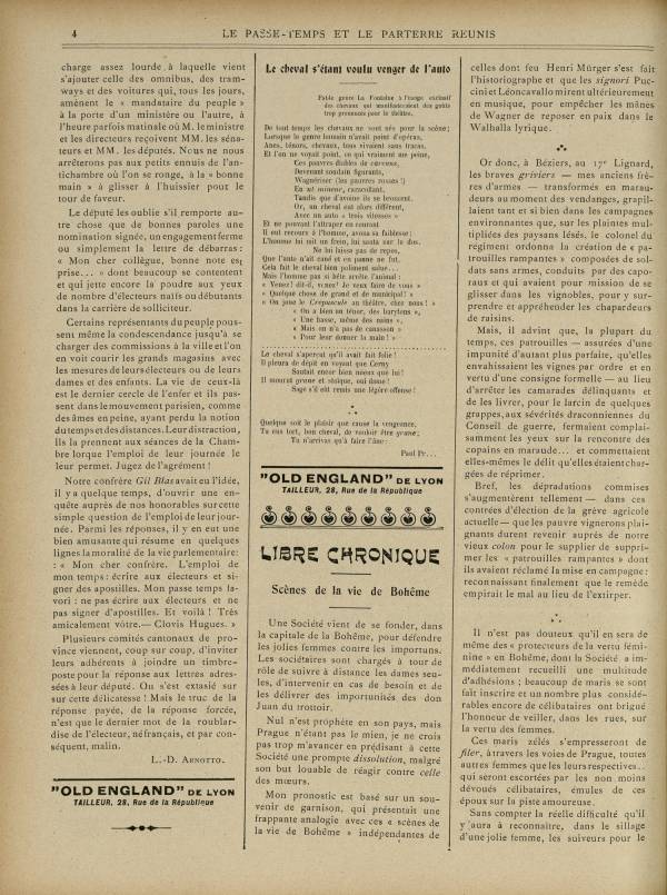 
						Affichage en mode lecture de la page
					