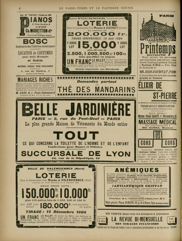 
						Affichage en mode lecture de la page
					