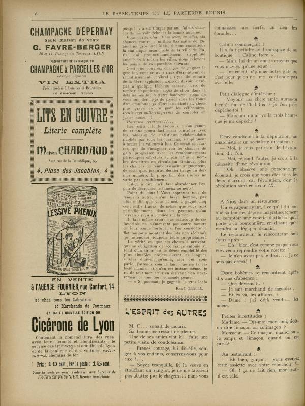 
						Affichage en mode lecture de la page
					