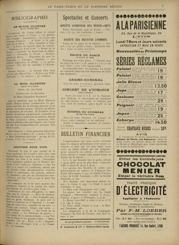 
						Affichage en mode lecture de la page
					