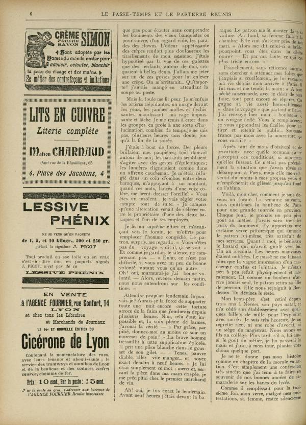 
						Affichage en mode lecture de la page
					