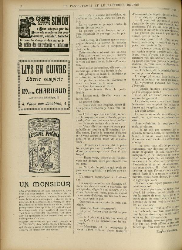 
						Affichage en mode lecture de la page
					