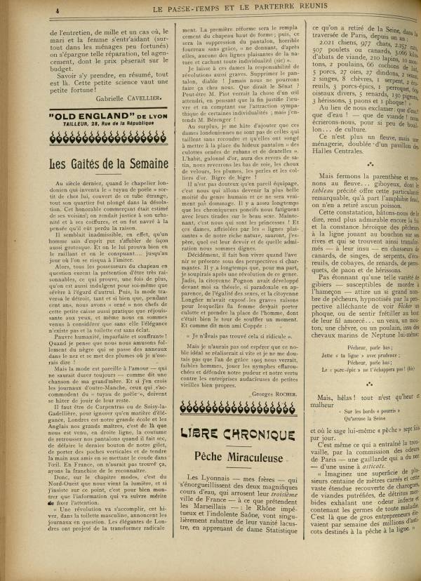 
						Affichage en mode lecture de la page
					