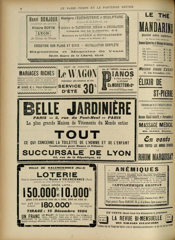 
						Affichage en mode lecture de la page
					