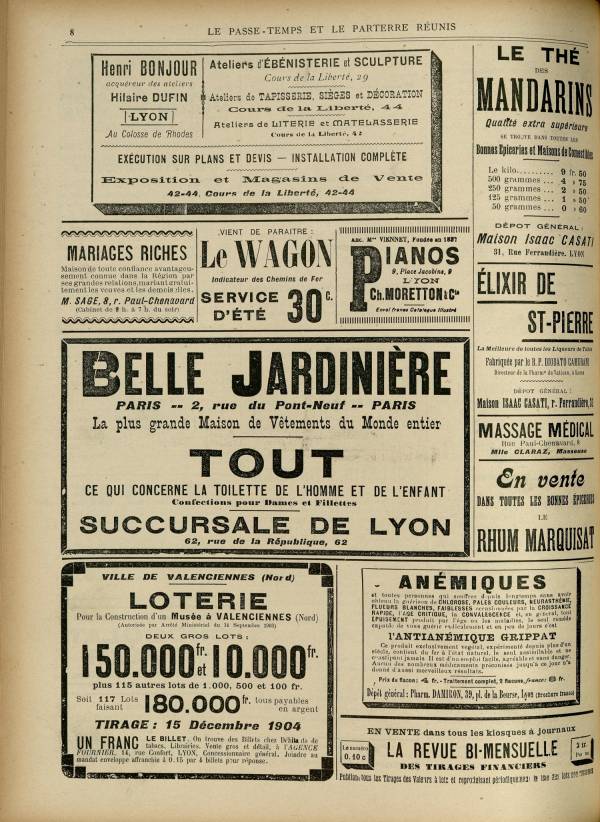 
						Affichage en mode lecture de la page
					
