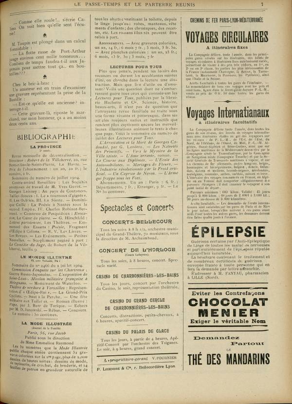 
						Affichage en mode lecture de la page
					