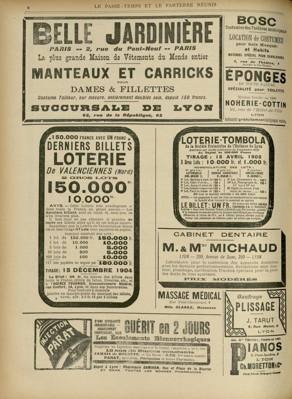 
						Affichage en mode lecture de la page
					