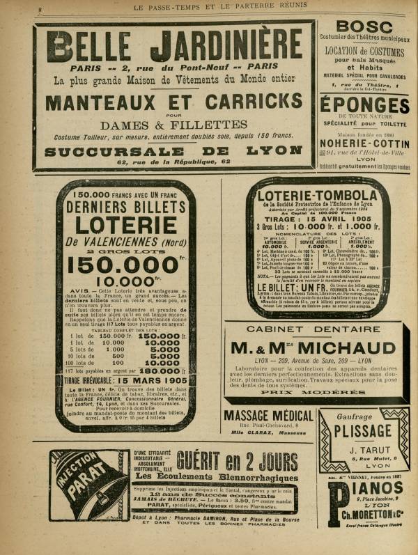 
						Affichage en mode lecture de la page
					