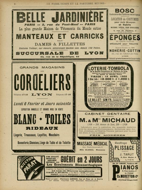 
						Affichage en mode lecture de la page
					
