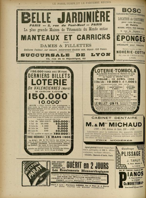 
						Affichage en mode lecture de la page
					