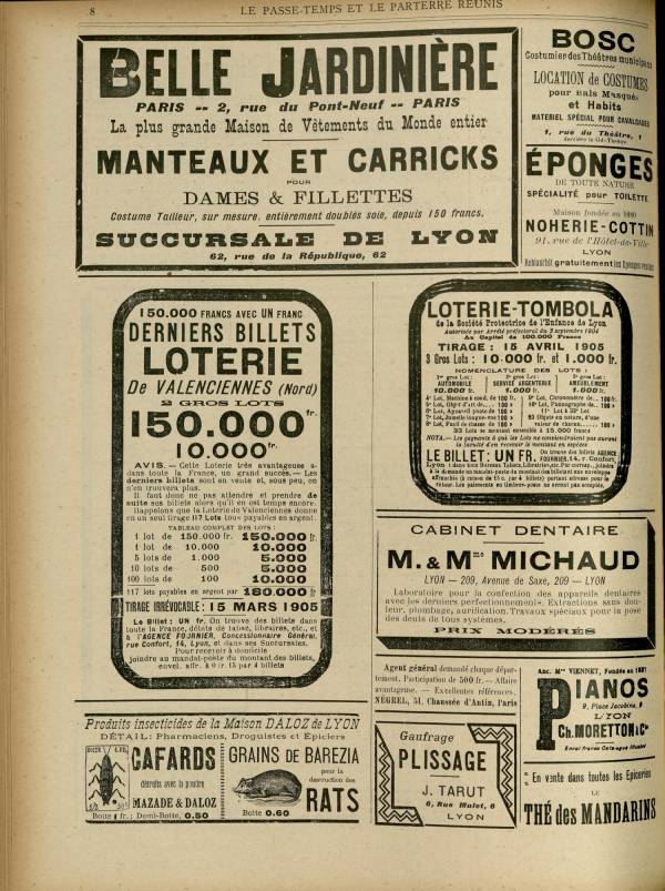 
						Affichage en mode lecture de la page
					