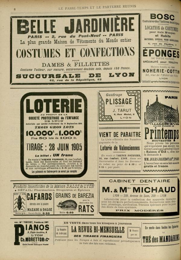 
						Affichage en mode lecture de la page
					