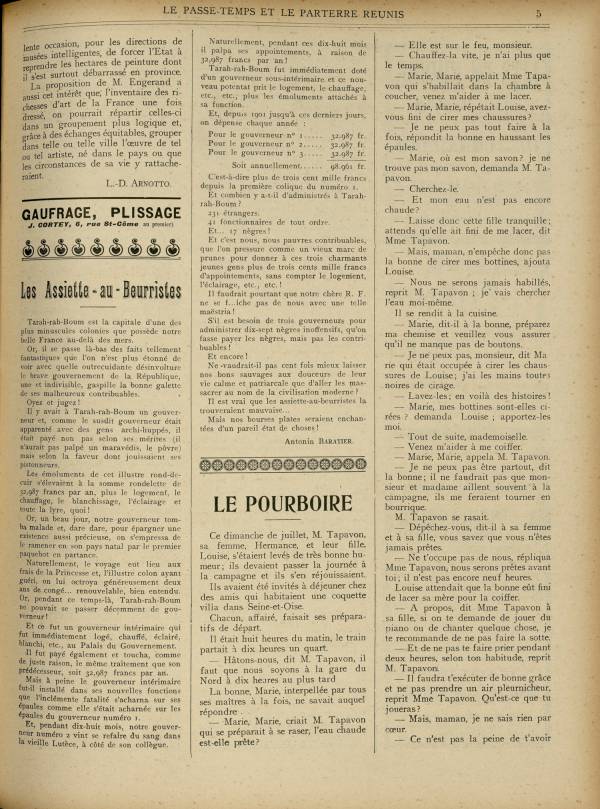 
						Affichage en mode lecture de la page
					