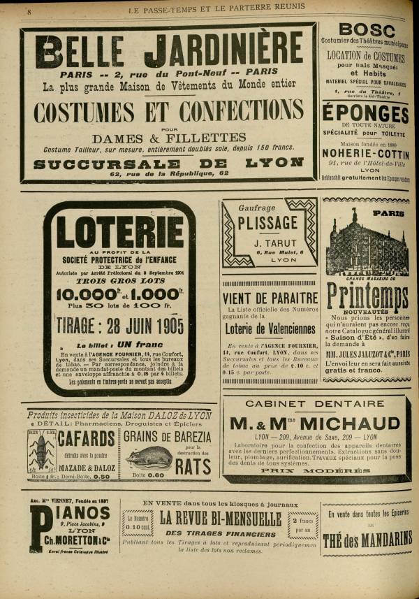 
						Affichage en mode lecture de la page
					
