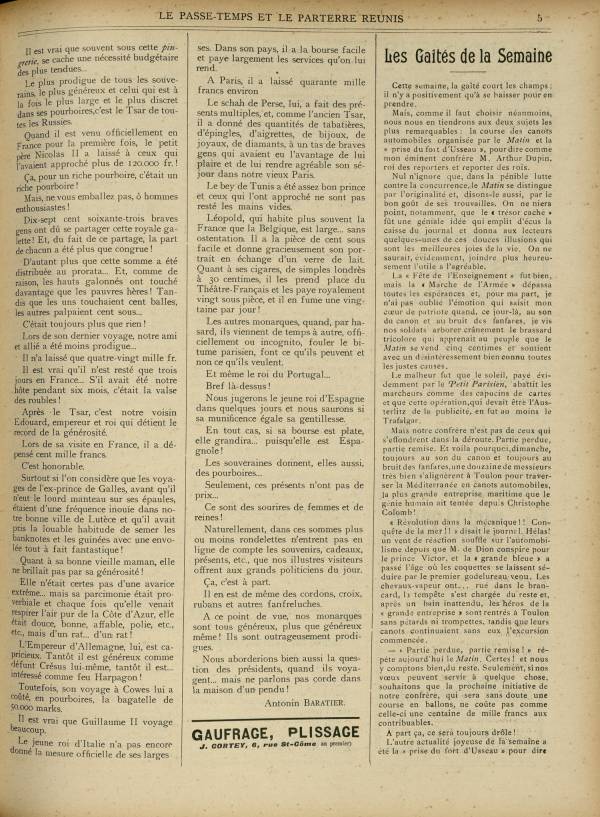 
						Affichage en mode lecture de la page
					