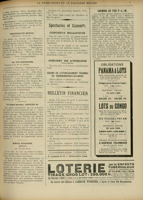
						Affichage en mode lecture de la page
					