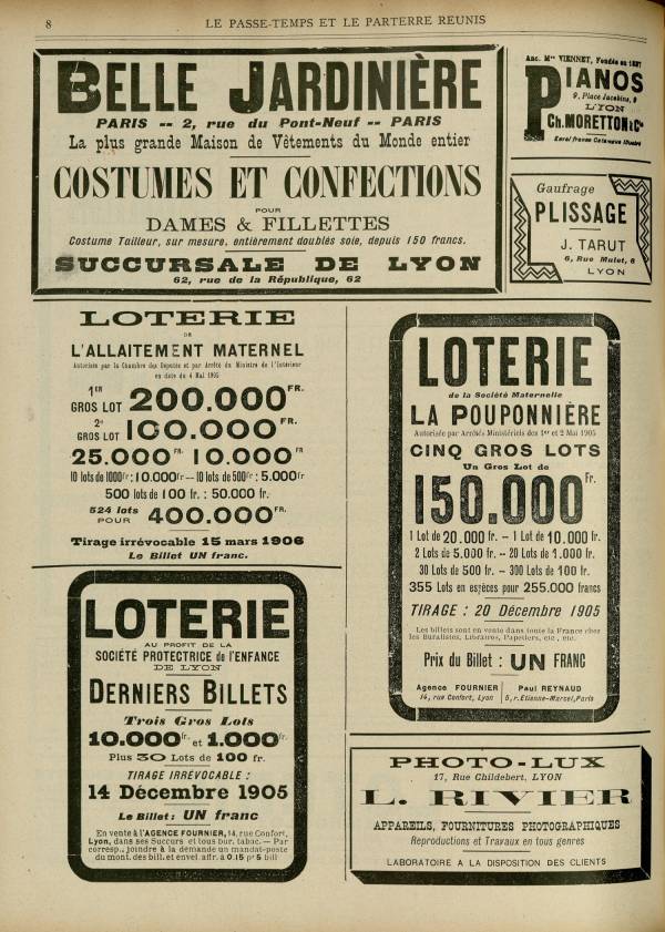
						Affichage en mode lecture de la page
					