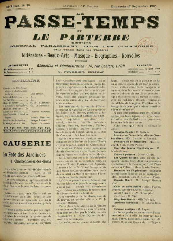
						Affichage en mode lecture de la page
					