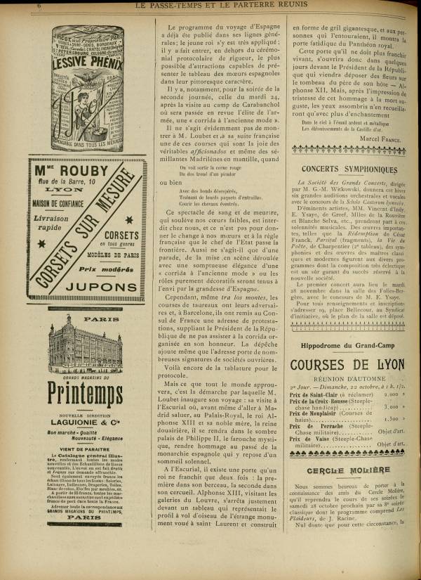
						Affichage en mode lecture de la page
					