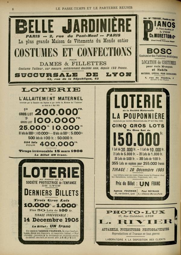 
						Affichage en mode lecture de la page
					