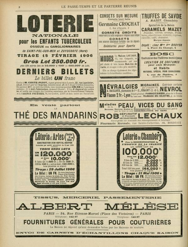 
						Affichage en mode lecture de la page
					