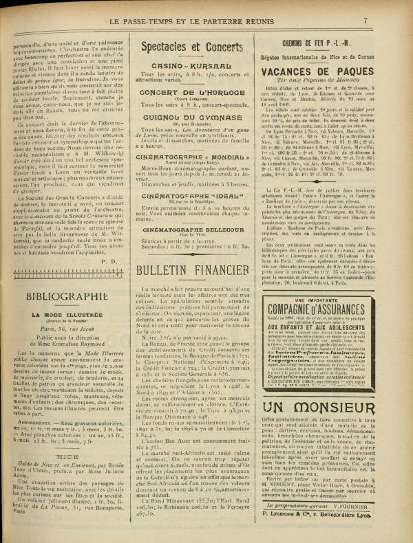 
						Affichage en mode lecture de la page
					