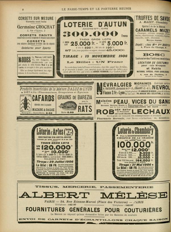 
						Affichage en mode lecture de la page
					