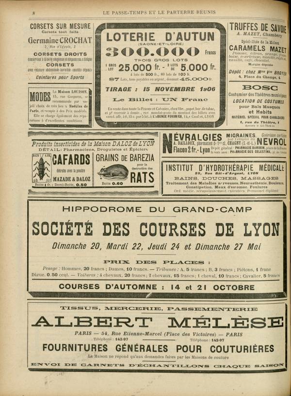 
						Affichage en mode lecture de la page
					
