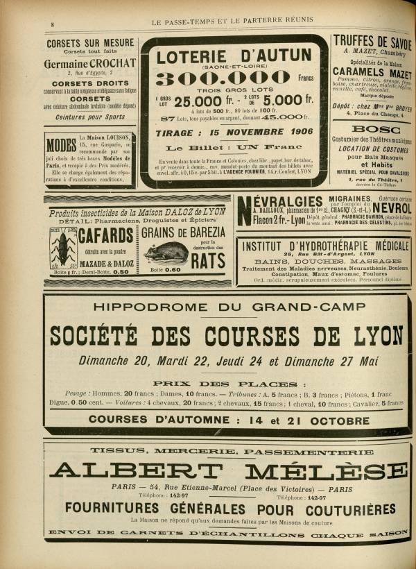 
						Affichage en mode lecture de la page
					