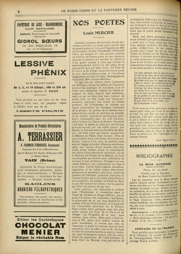 
						Affichage en mode lecture de la page
					