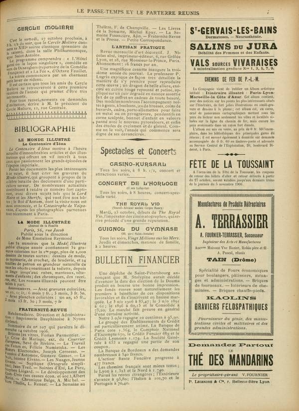 
						Affichage en mode lecture de la page
					