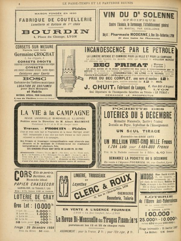
						Affichage en mode lecture de la page
					