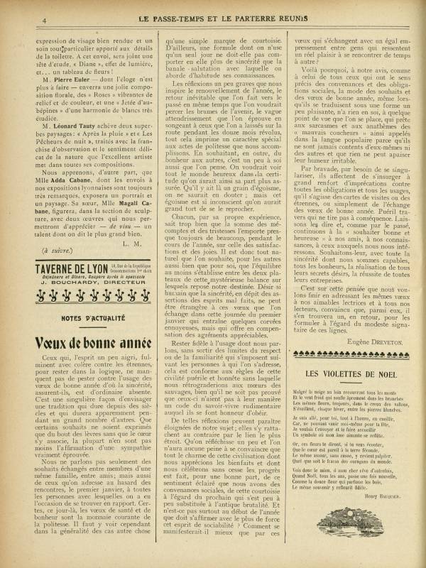 
						Affichage en mode lecture de la page
					
