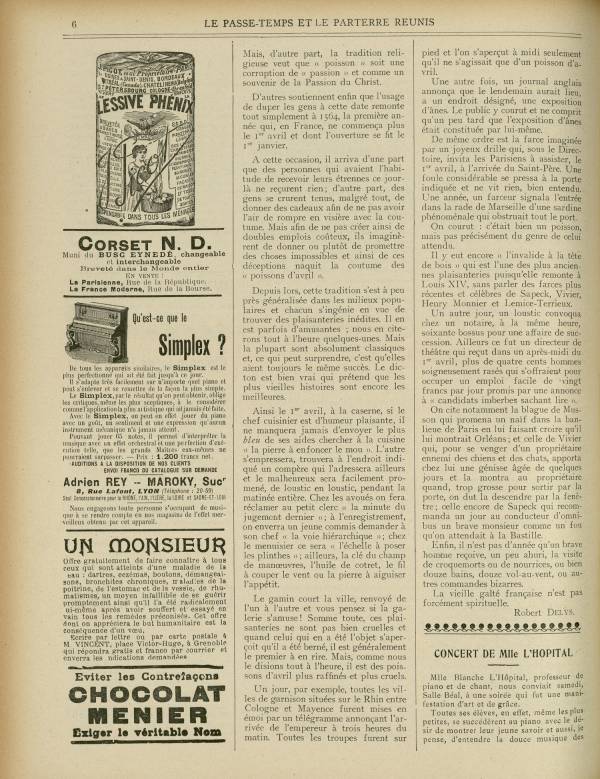 
						Affichage en mode lecture de la page
					