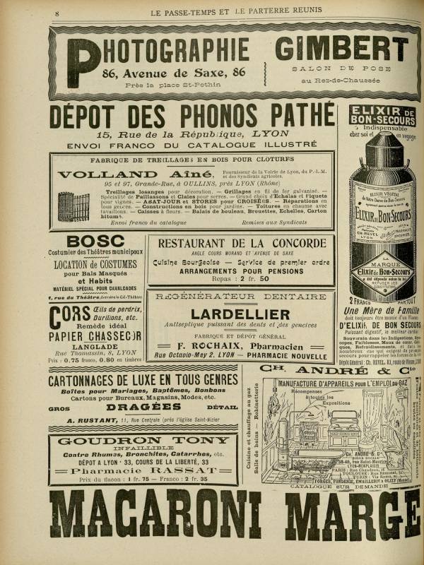 
						Affichage en mode lecture de la page
					