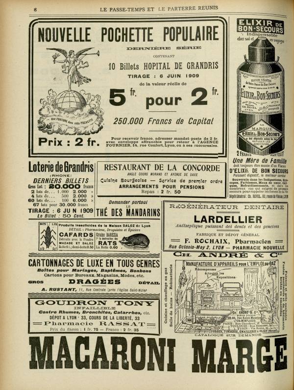 
						Affichage en mode lecture de la page
					