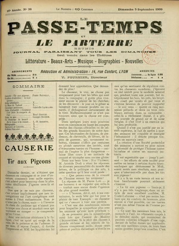 
						Affichage en mode lecture de la page
					