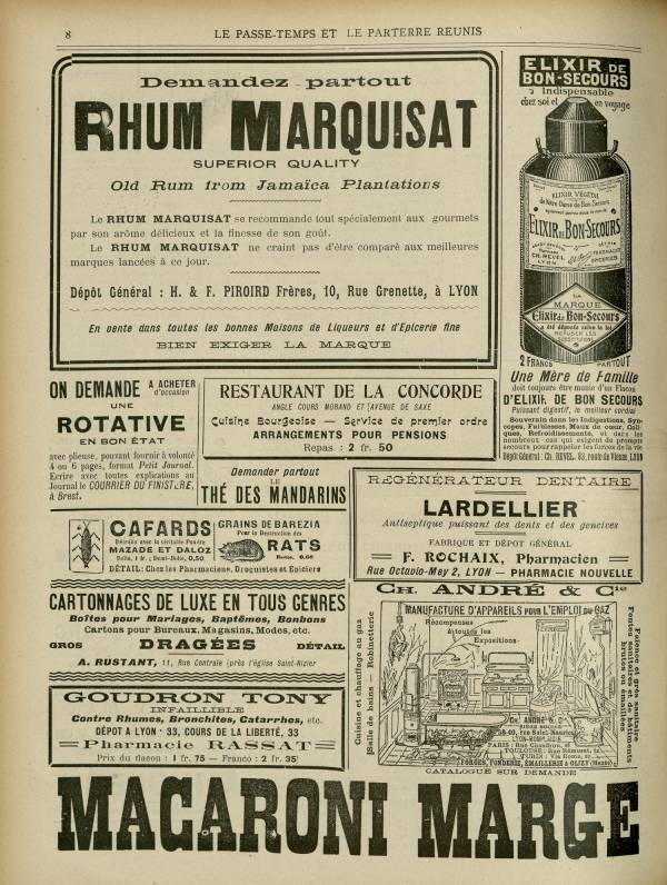 
						Affichage en mode lecture de la page
					