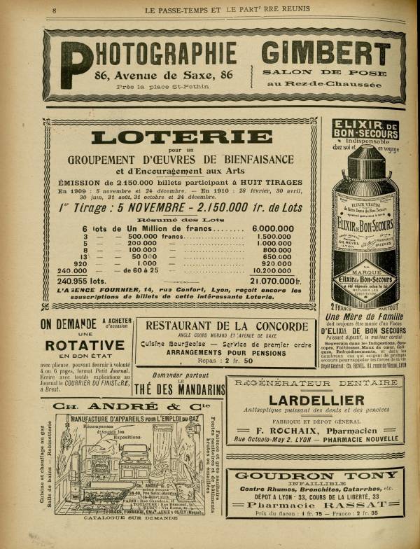 
						Affichage en mode lecture de la page
					