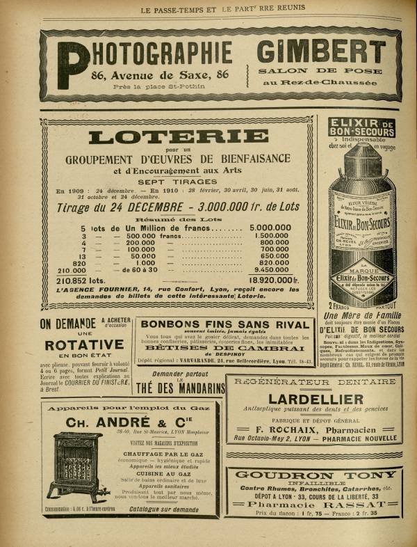 
						Affichage en mode lecture de la page
					