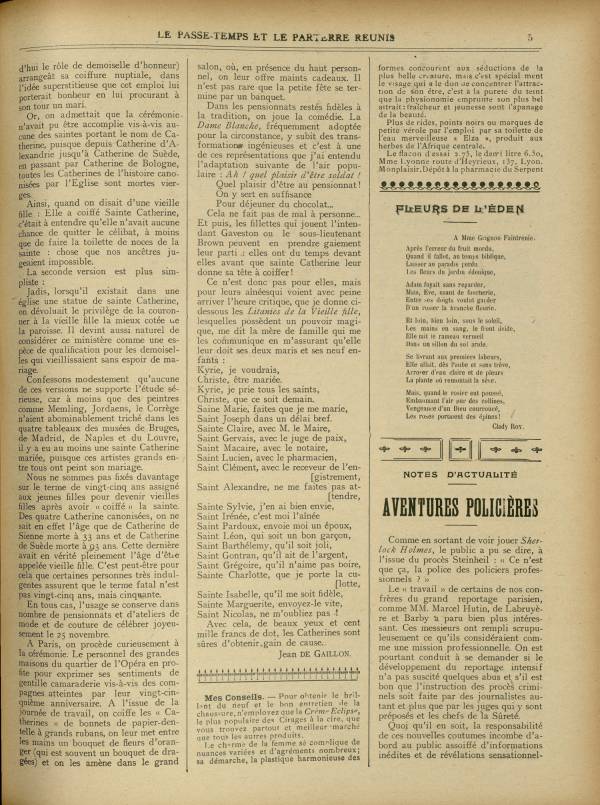 
						Affichage en mode lecture de la page
					