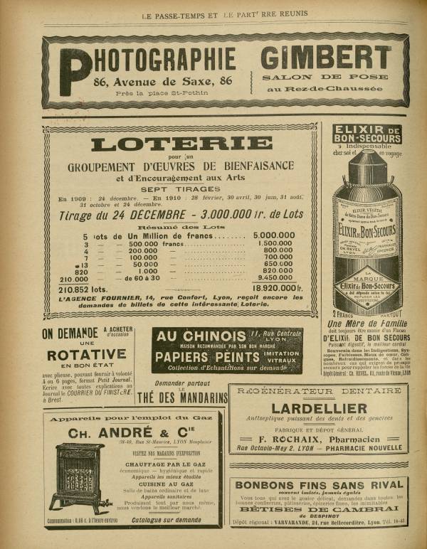 
						Affichage en mode lecture de la page
					