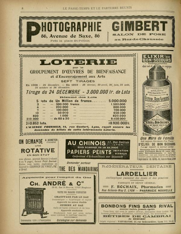 
						Affichage en mode lecture de la page
					