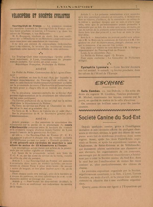 
						Affichage en mode lecture de la page
					