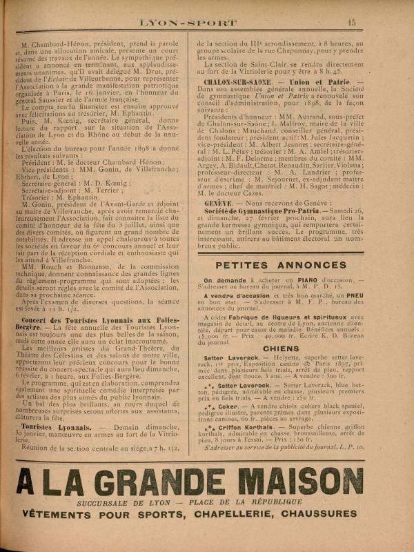 
						Affichage en mode lecture de la page
					