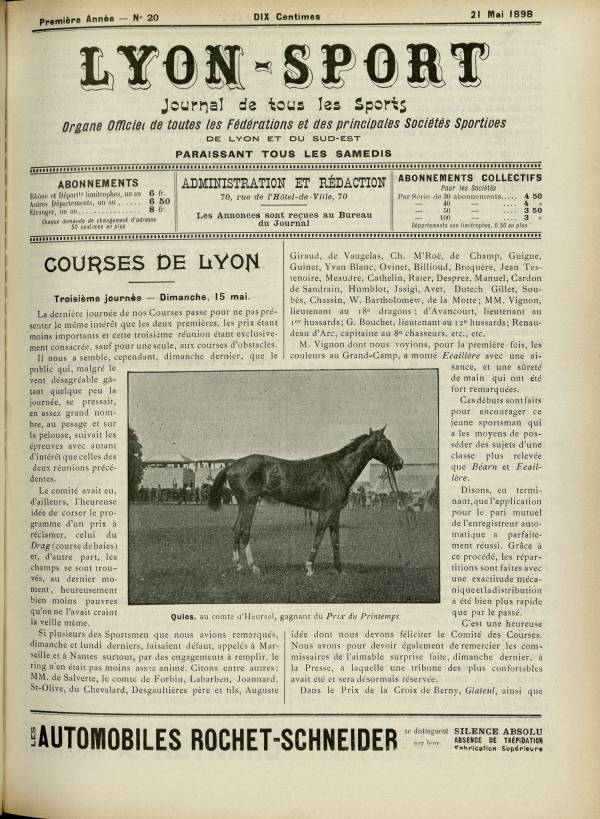 
						Affichage en mode lecture de la page
					