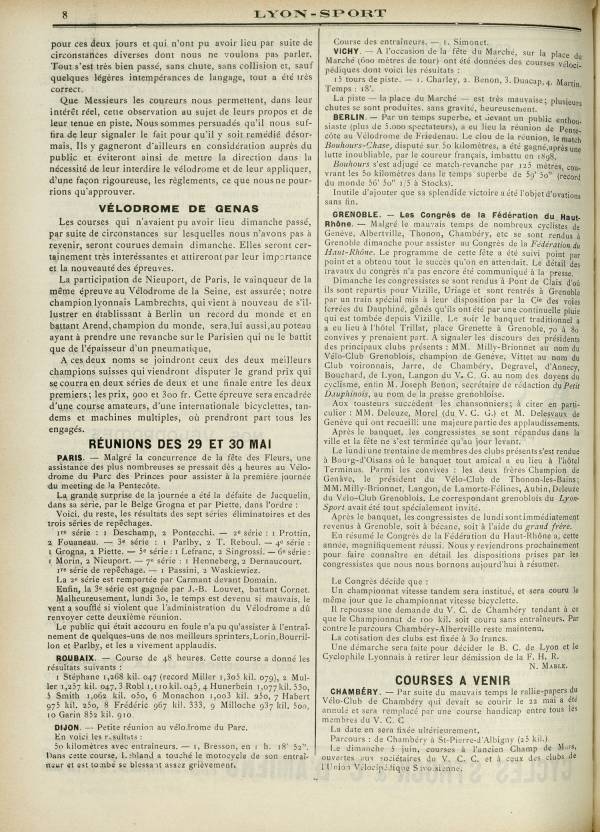 
						Affichage en mode lecture de la page
					