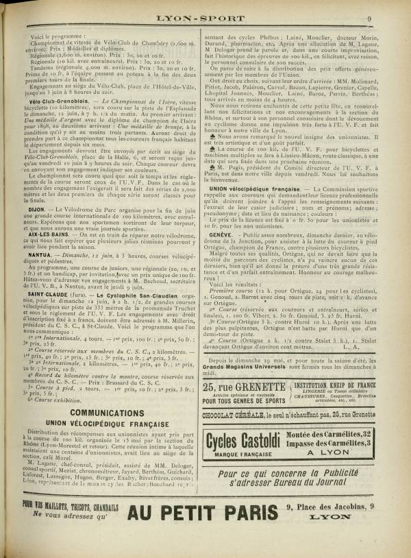 
						Affichage en mode lecture de la page
					